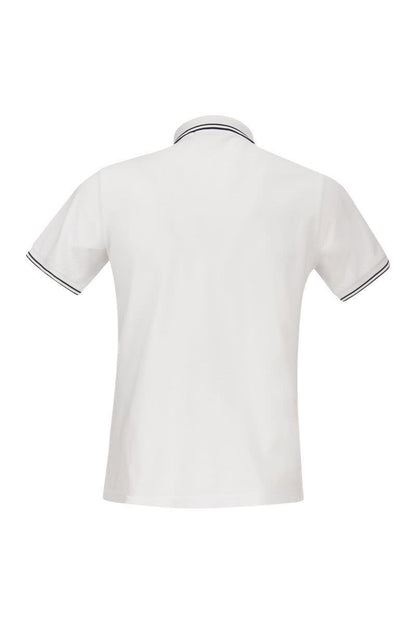 Slim Cotton Polo Shirt - VOGUERINI