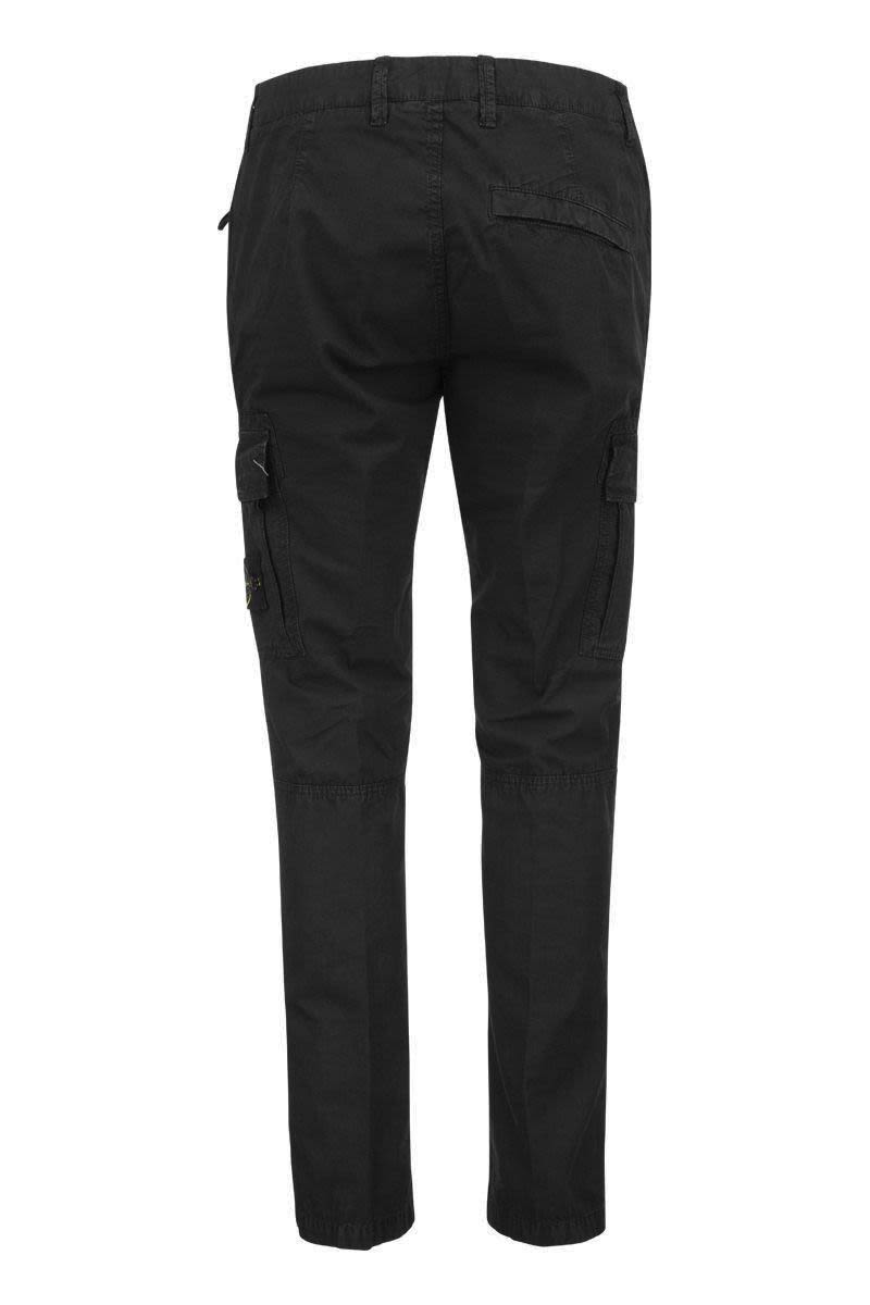 Cotton Cargo Trousers - VOGUERINI