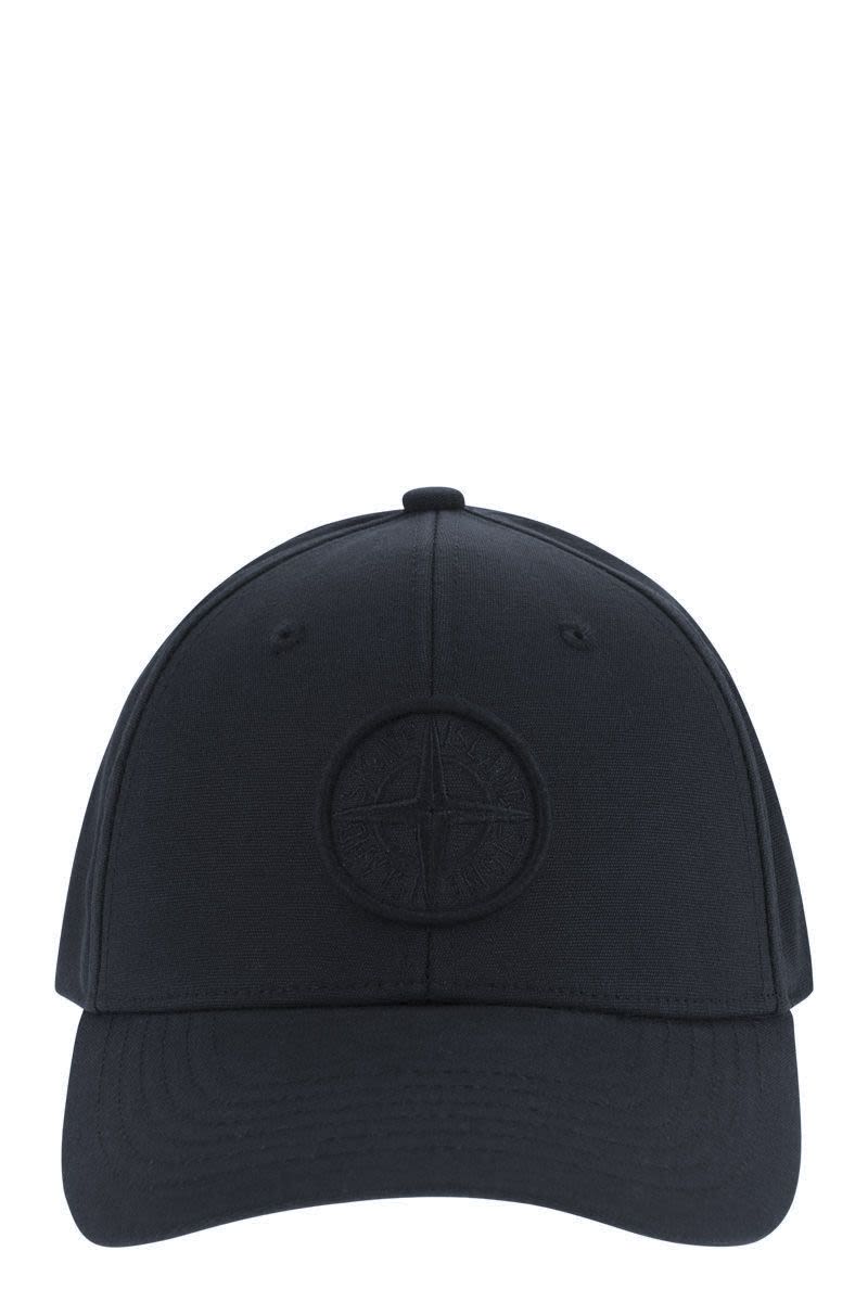 Cap with front logo embroidery - VOGUERINI