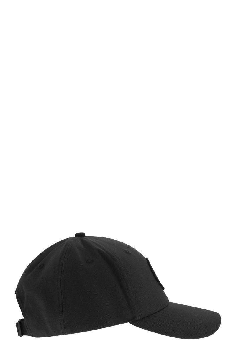 Cap with front logo embroidery - VOGUERINI