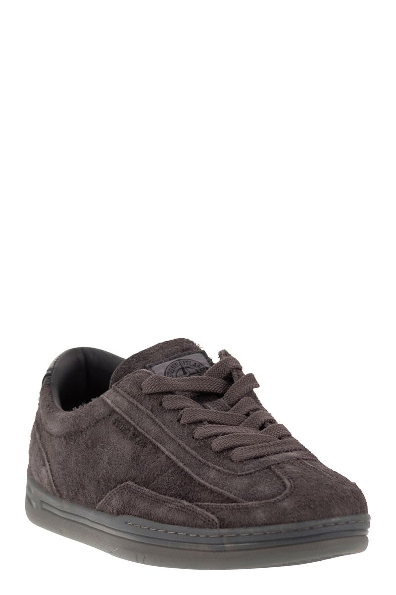 Suede trainers