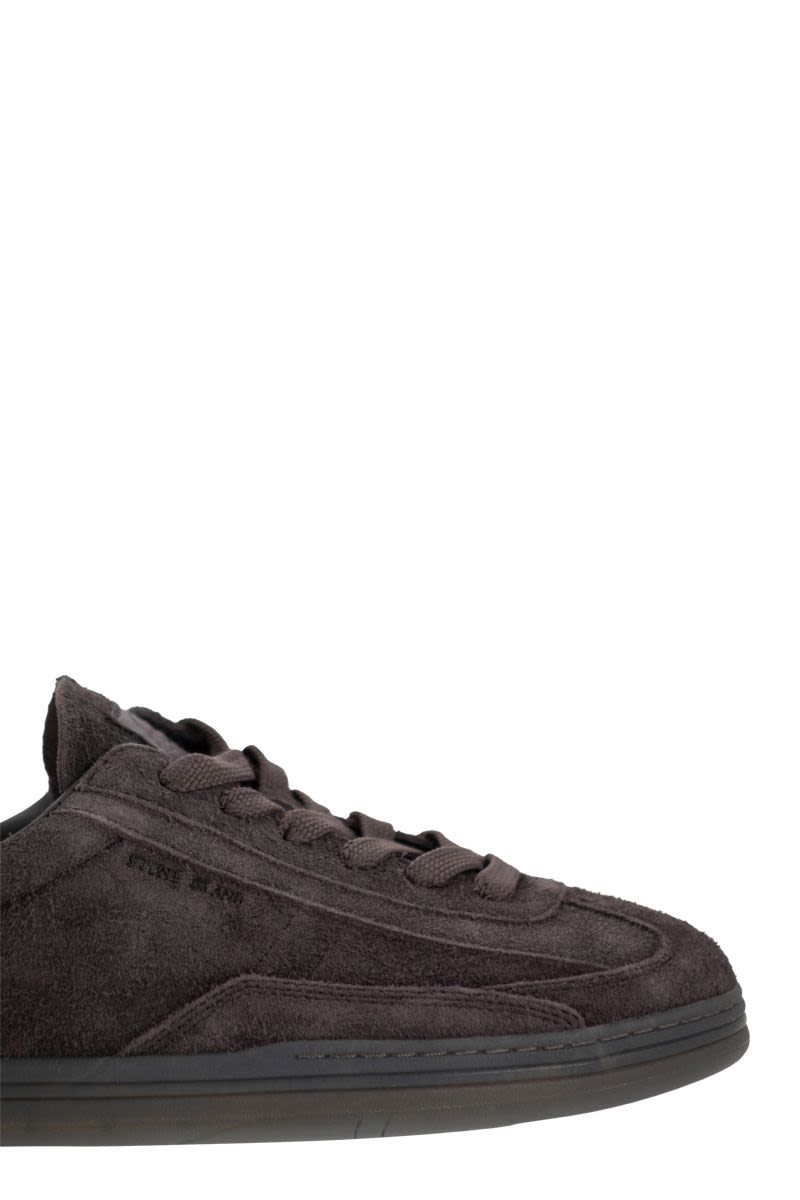 Suede trainers