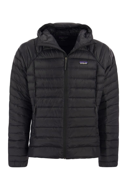 Hooded down jacket - VOGUERINI