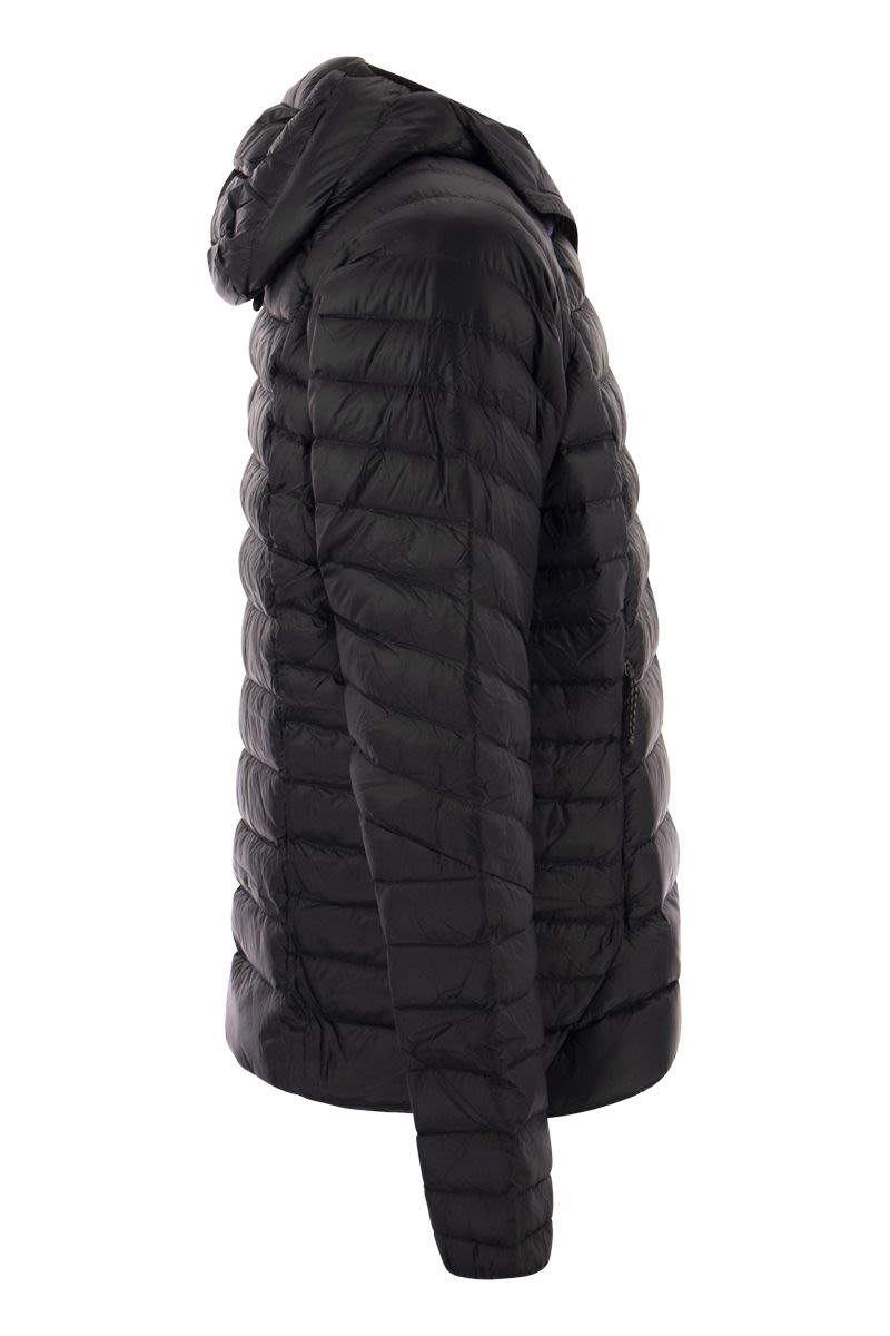 Hooded down jacket - VOGUERINI