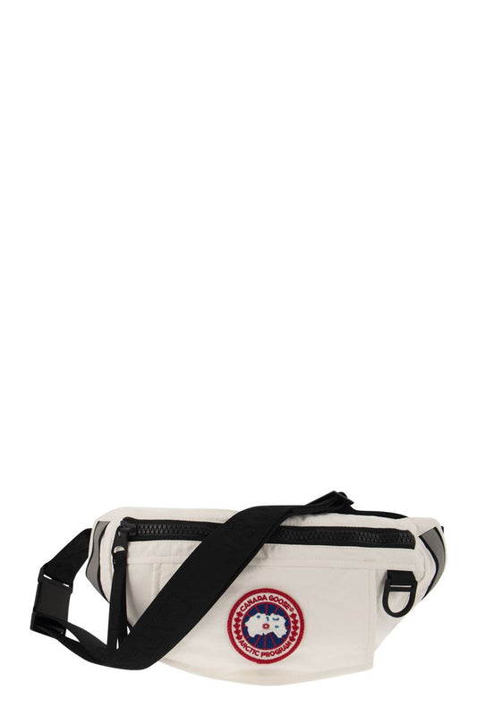 Bum bag with patch and logo - VOGUERINI