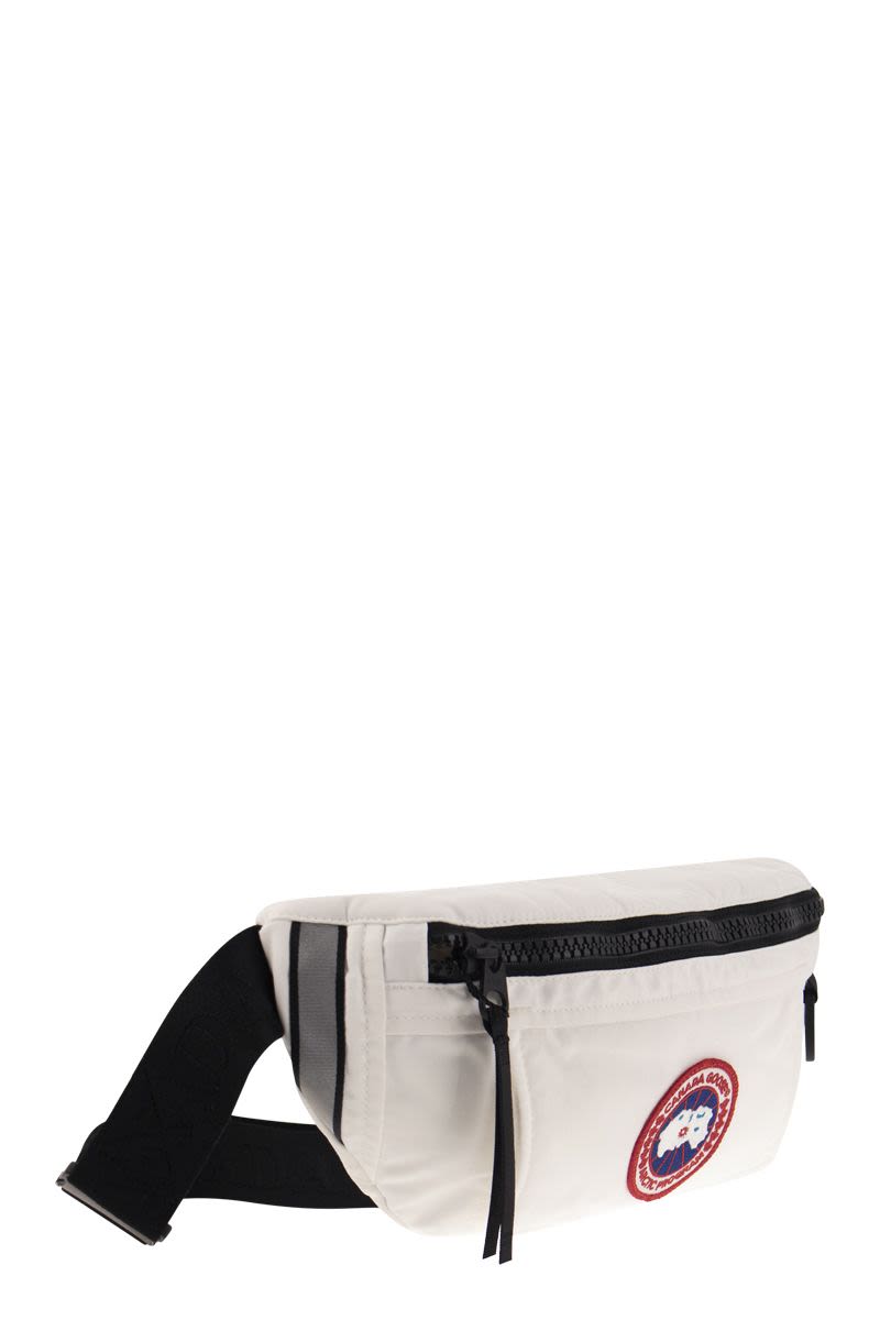 Bum bag with patch and logo - VOGUERINI