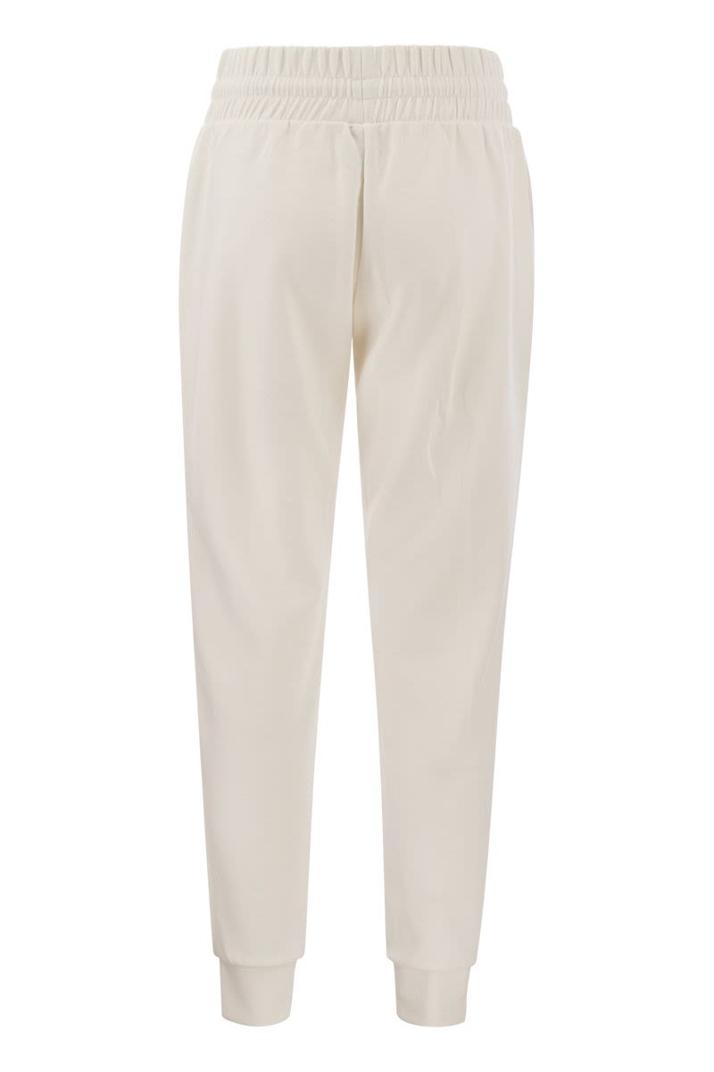 GIRLY - Cotton and modal tracksuit trousers