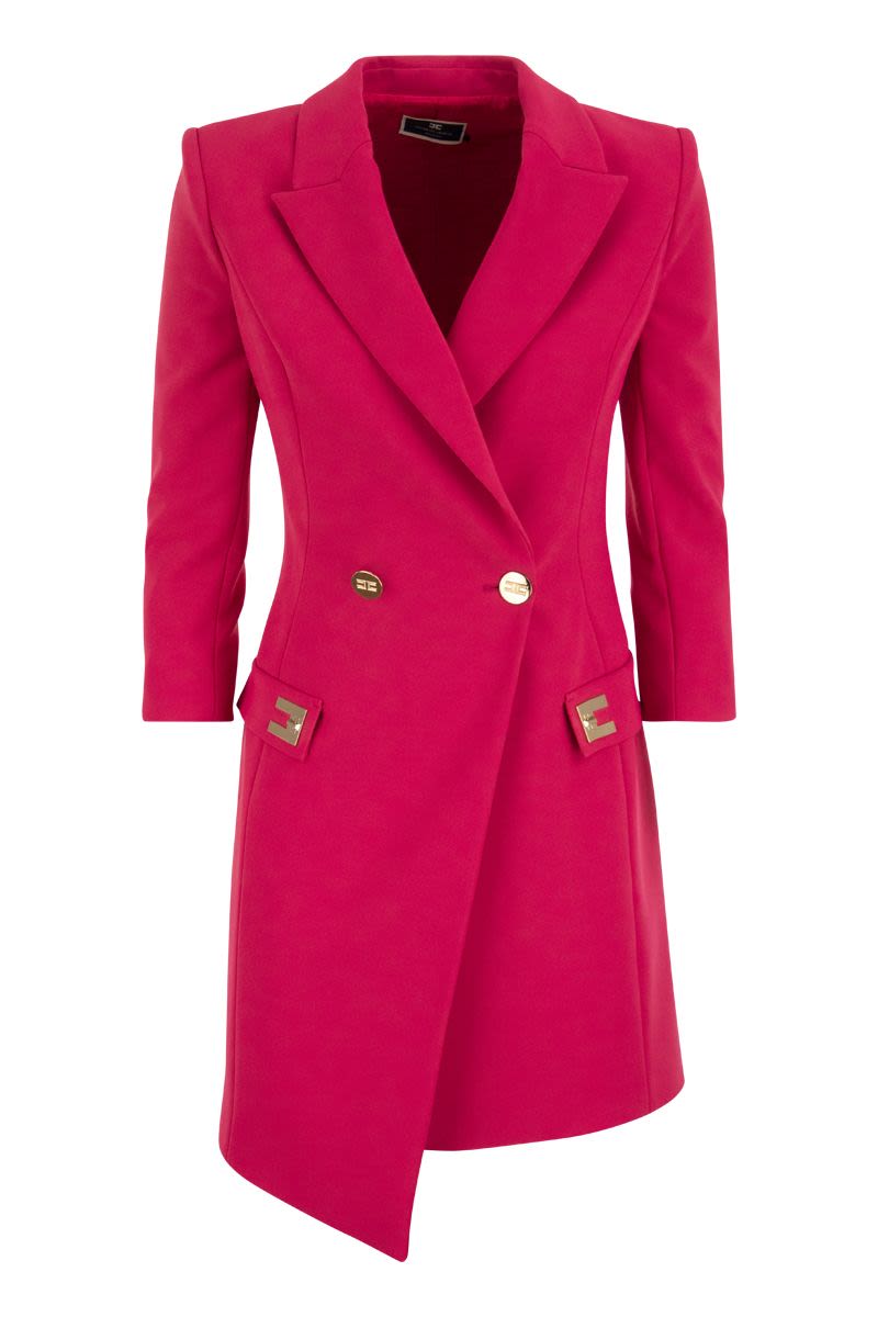 Robe manteau dress with swivel plates - VOGUERINI