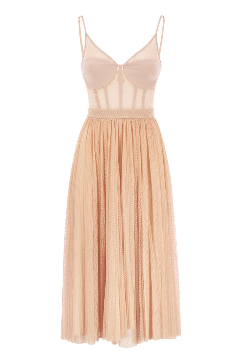 Tulle bustier dress - VOGUERINI