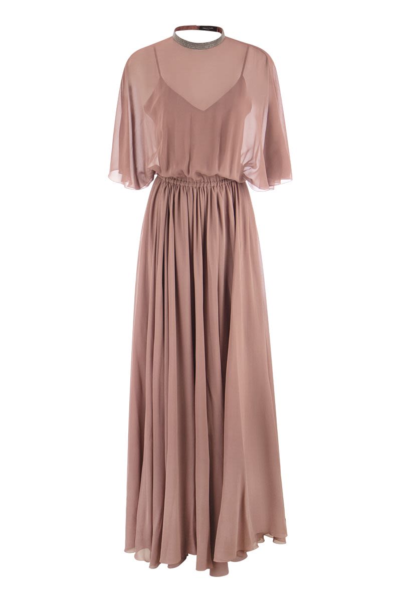 Silk long dress - VOGUERINI