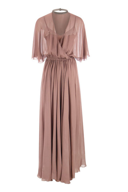 Silk long dress - VOGUERINI