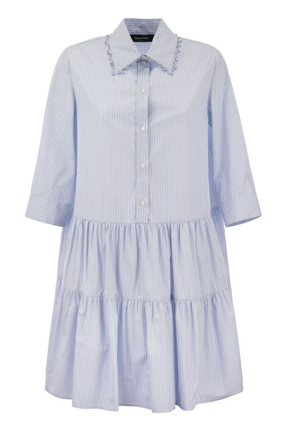 Organic cotton chemise dress - VOGUERINI