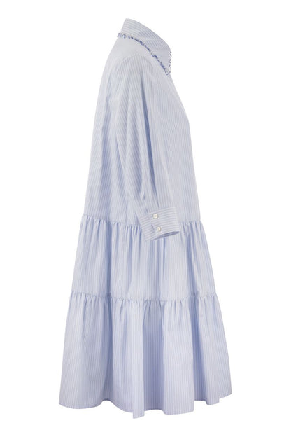 Organic cotton chemise dress - VOGUERINI