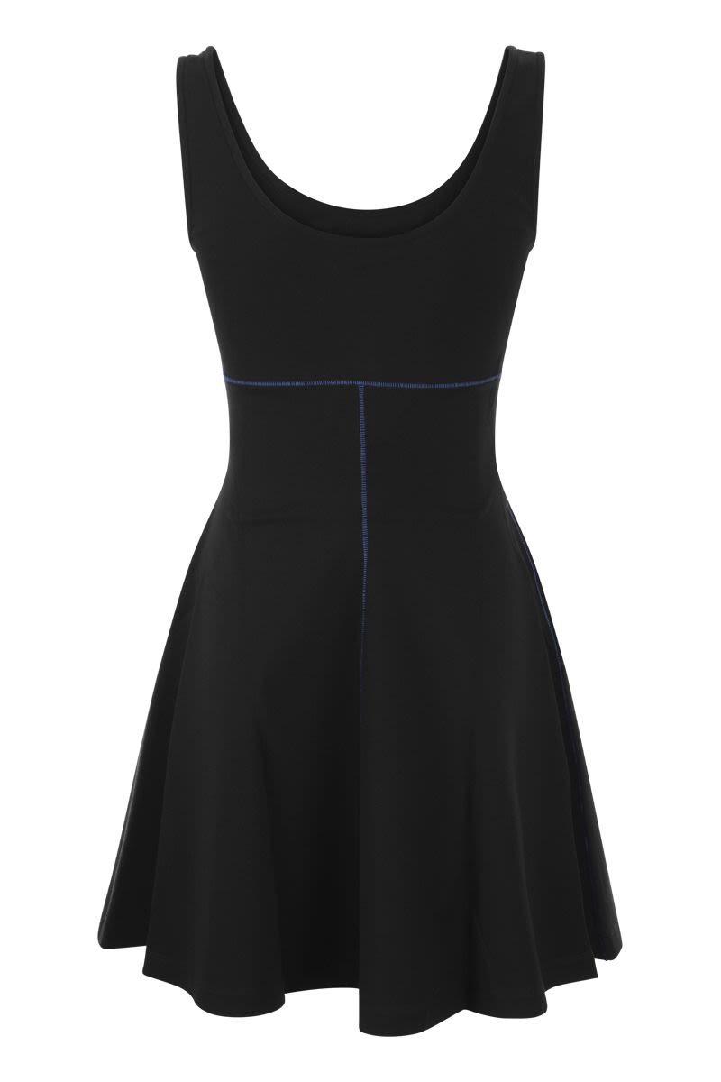 Short dress in stretch fabric - VOGUERINI