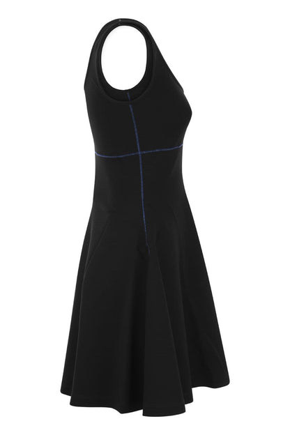 Short dress in stretch fabric - VOGUERINI