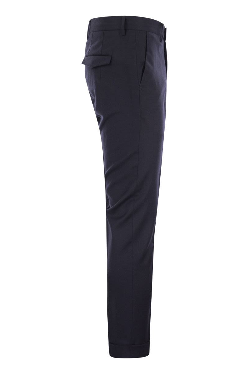 Virgin wool trousers - VOGUERINI