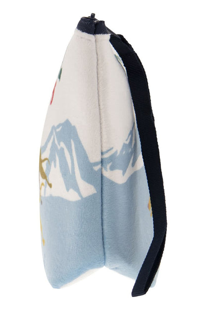 Clutch bag with St.Moritz print - VOGUERINI