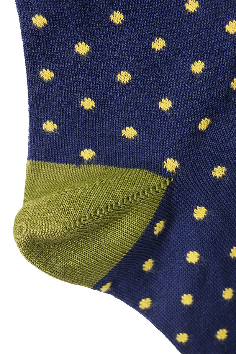 Polka Dot Long Socks - VOGUERINI