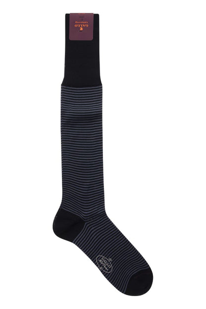 Striped cotton long socks - VOGUERINI