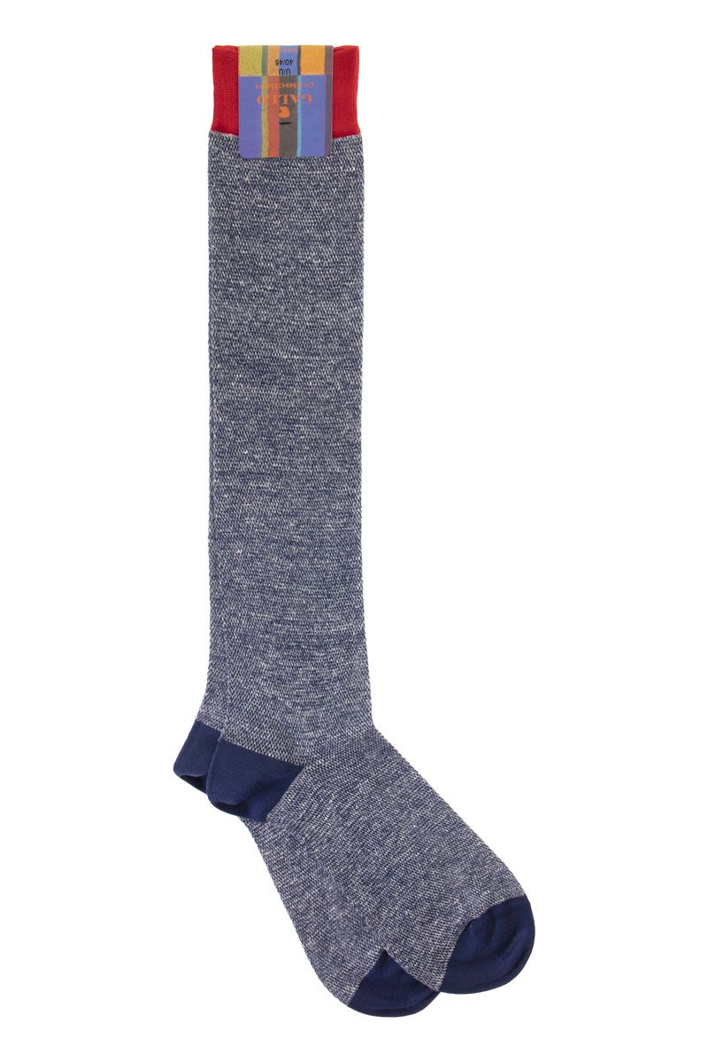 Long Socks in Cotton and Linen - VOGUERINI