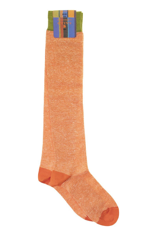 Long Socks in Cotton and Linen - VOGUERINI