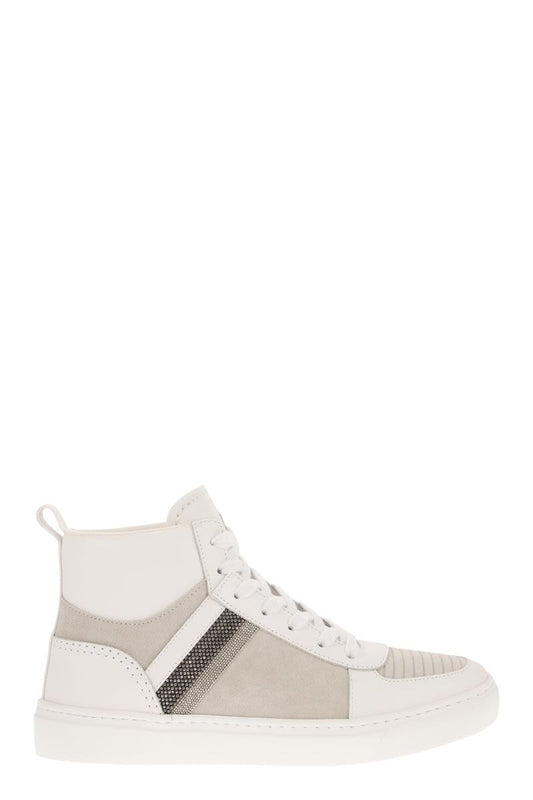 High leather sneakers - VOGUERINI