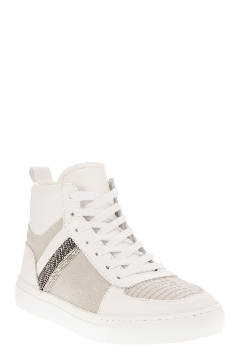 High leather sneakers - VOGUERINI