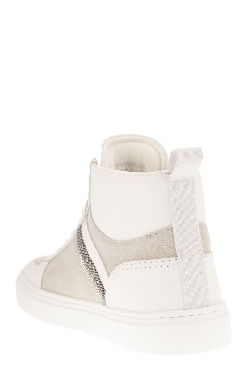 High leather sneakers - VOGUERINI