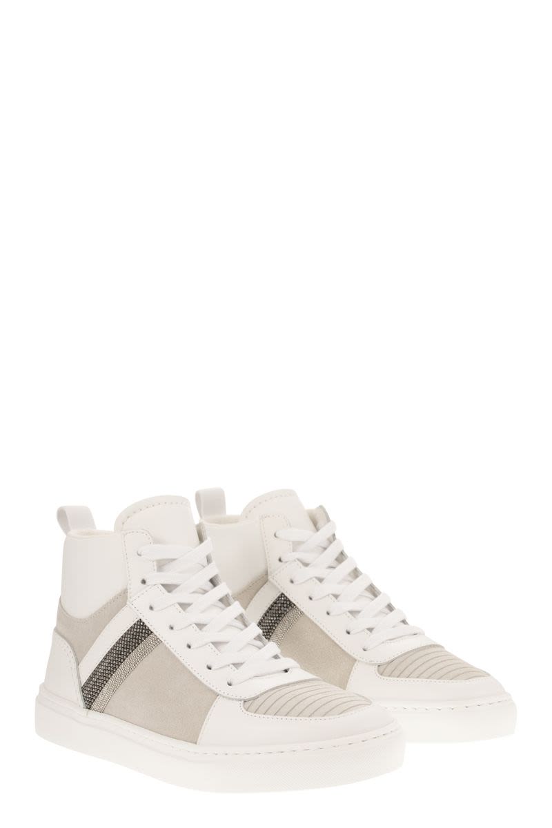 High leather sneakers - VOGUERINI