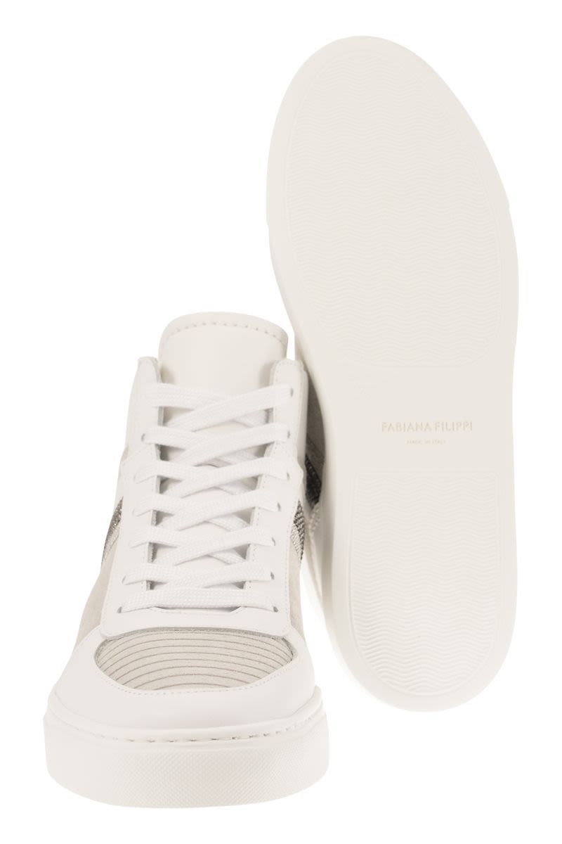 High leather sneakers - VOGUERINI