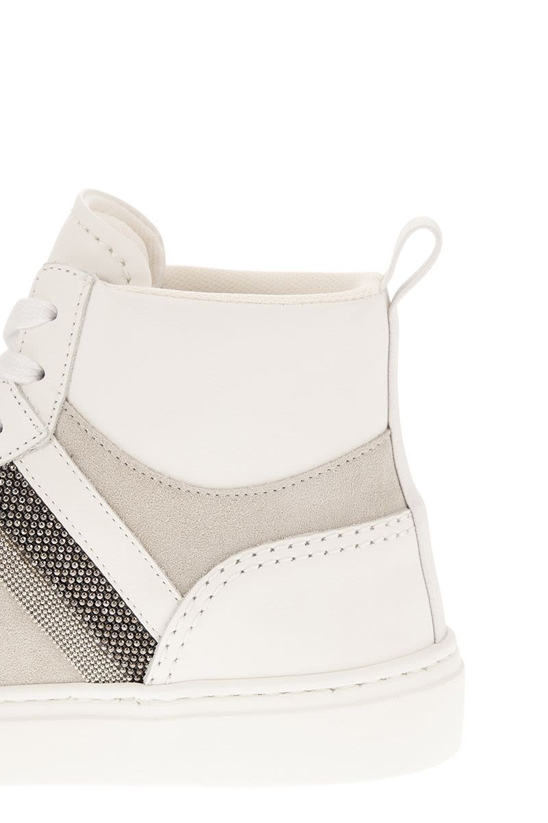 High leather sneakers - VOGUERINI