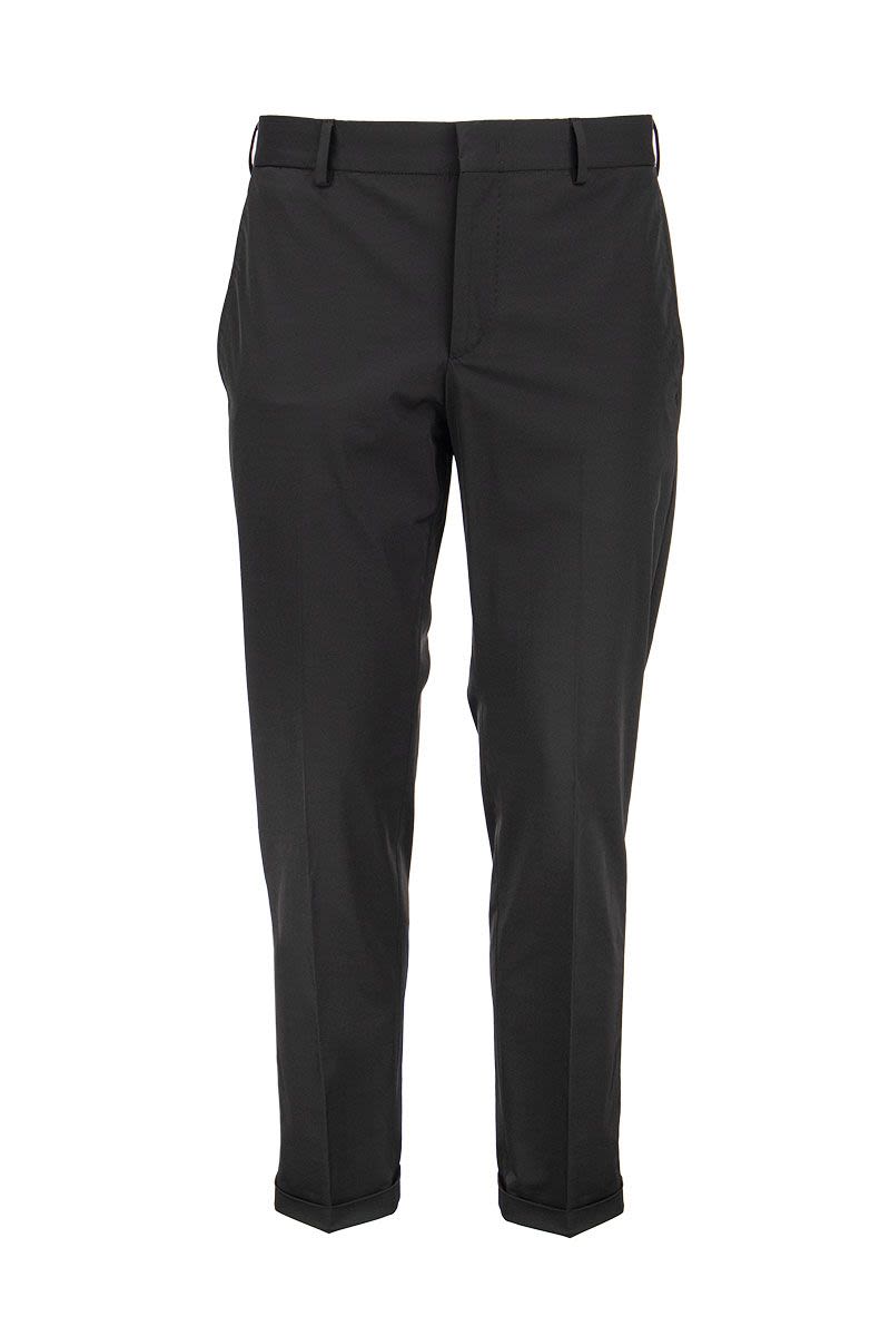 'Epsilon' trousers in technical fabric - VOGUERINI