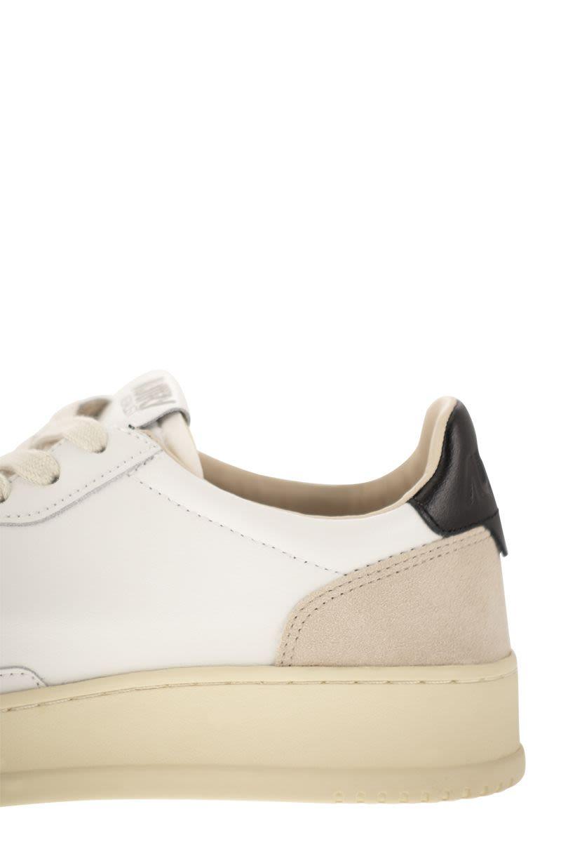 MEDALIST LOW - Leather and Suede Sneakers - VOGUERINI