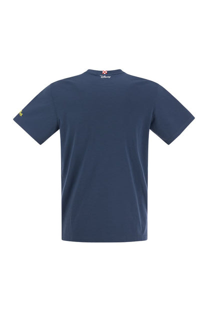 DOLLAR DUCK T-shirt with embroidery on pocket - VOGUERINI