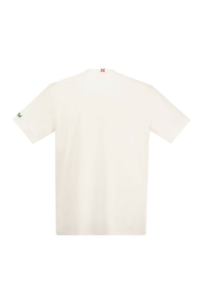 TENNIS TEAM T-shirt with embroidery on pocket - VOGUERINI