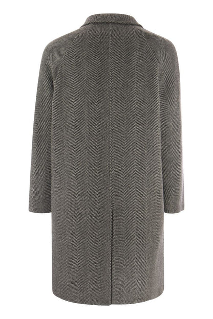 Wool blend coat - VOGUERINI