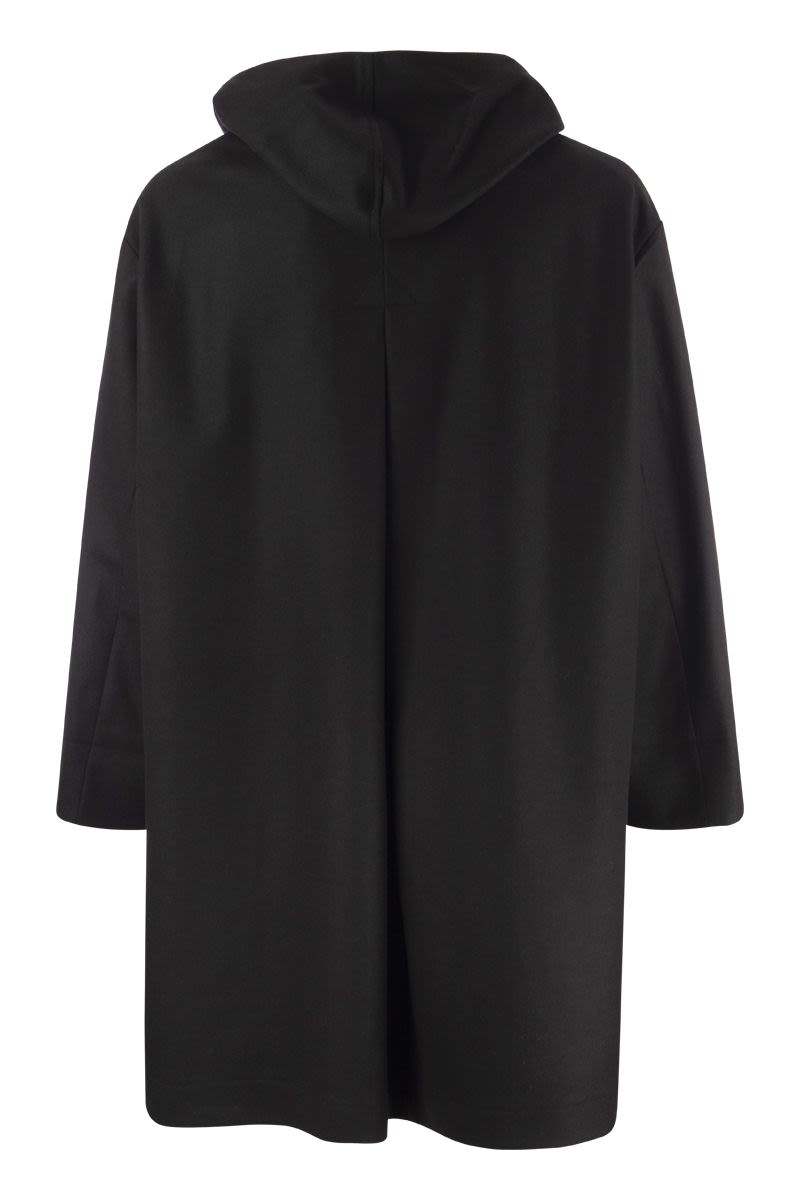 TONIO - Wool and cashmere cape - VOGUERINI