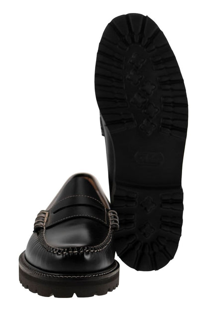 WEEJUN - Leather moccasins - VOGUERINI