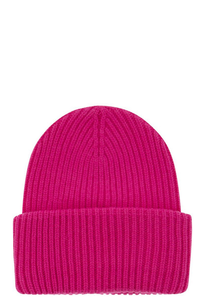 BERRY - Mixed wool and cashmere cap - VOGUERINI