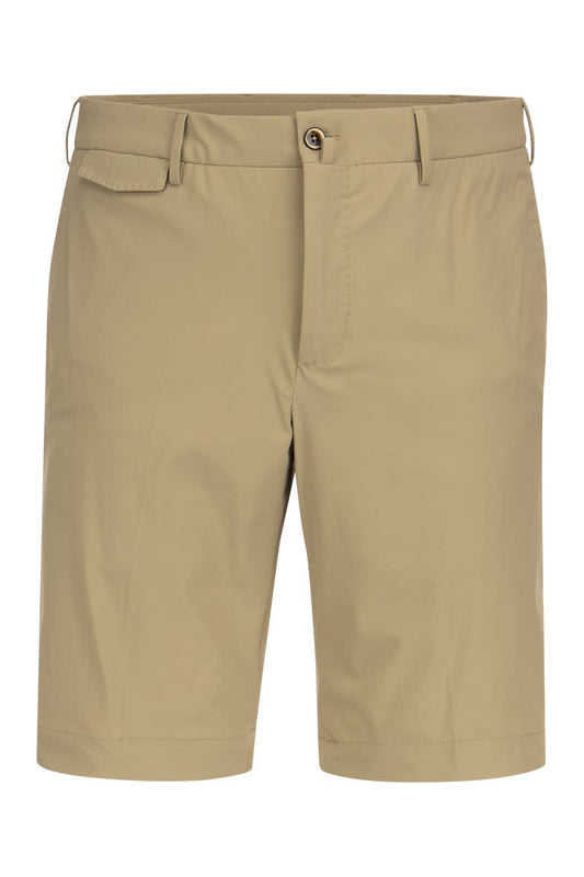 DIAGONAL - Bermuda shorts in technical fabric - VOGUERINI