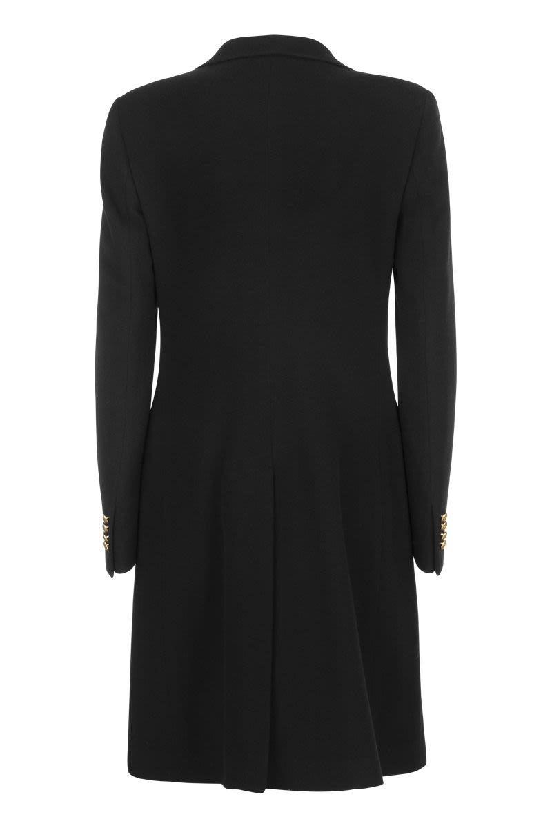 Wool and Cashmere Coat - VOGUERINI