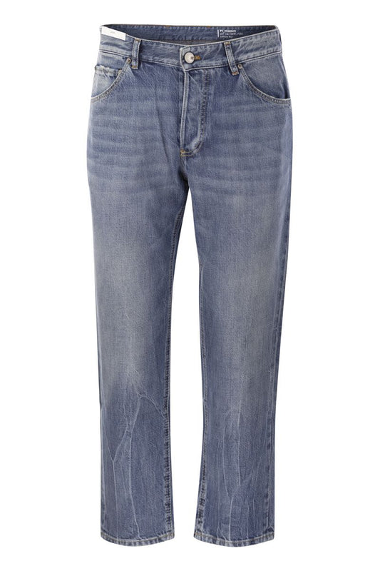 REBEL- Straight-leg jeans