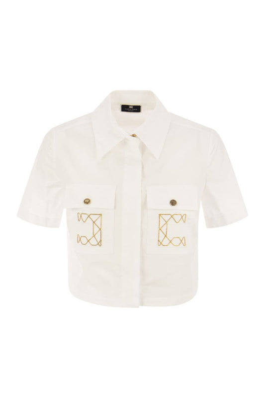 Cotton poplin shirt - VOGUERINI