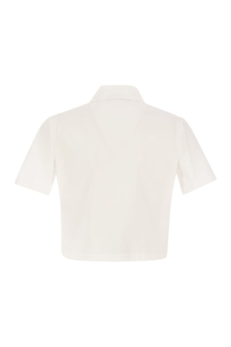 Cotton poplin shirt - VOGUERINI