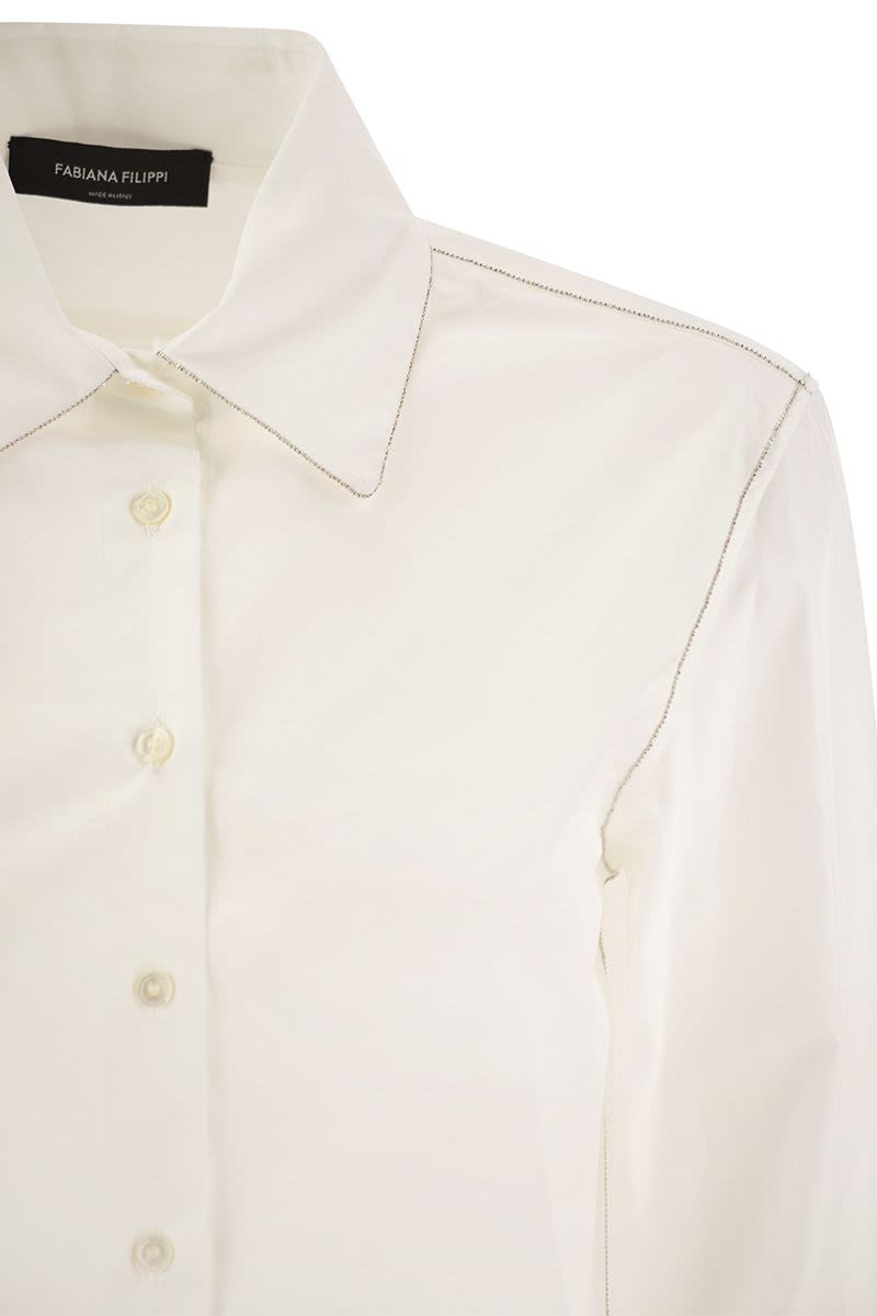 Cotton poplin shirt - VOGUERINI