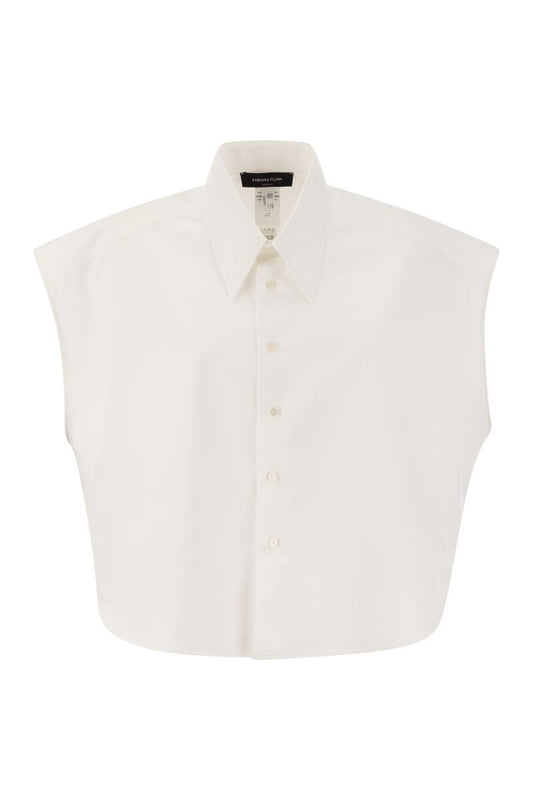 Cotton poplin shirt - VOGUERINI