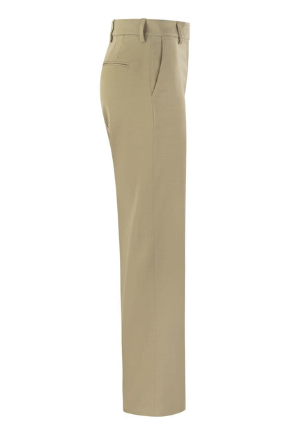 AMBRA - Stretch viscose trousers