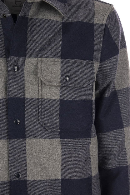 Alaskan Check Shirt Jacket - VOGUERINI