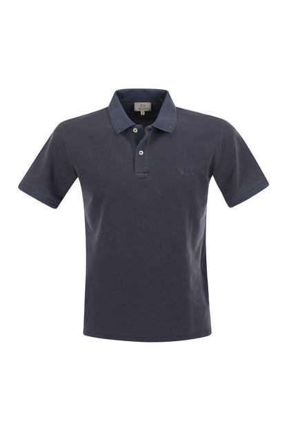 Stretch cotton pique polo shirt - VOGUERINI