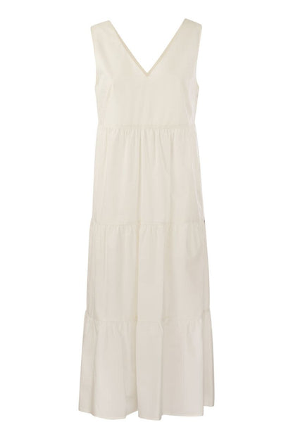 Pure cotton poplin dress